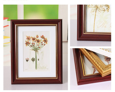 6寸相框?qū)嵞練W式擺臺創(chuàng)意照片墻掛墻佳能富士米家打印機相片外框